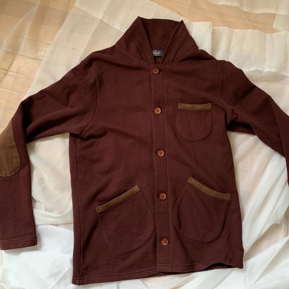 Topman Burgundy lightweight Jacket